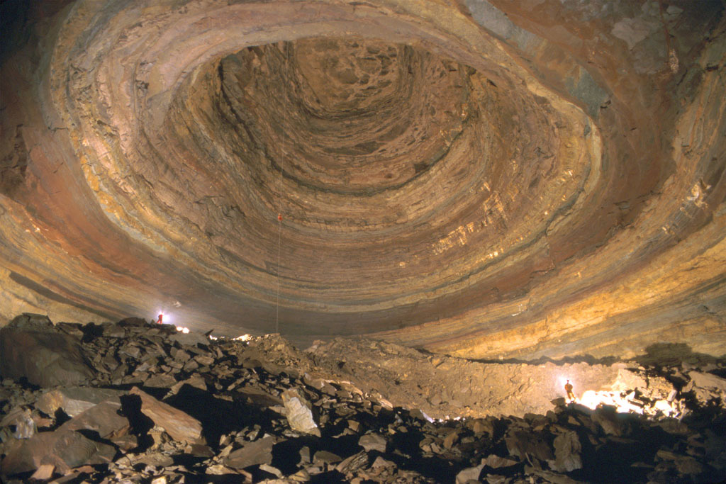 fat people on motorcycles. Fat guy in a little cave,,,